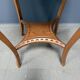 Table d'appoint en bois sculpté antique et élégant