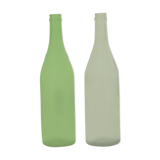 Lot de deux bouteilles anciennes 6 étoiles