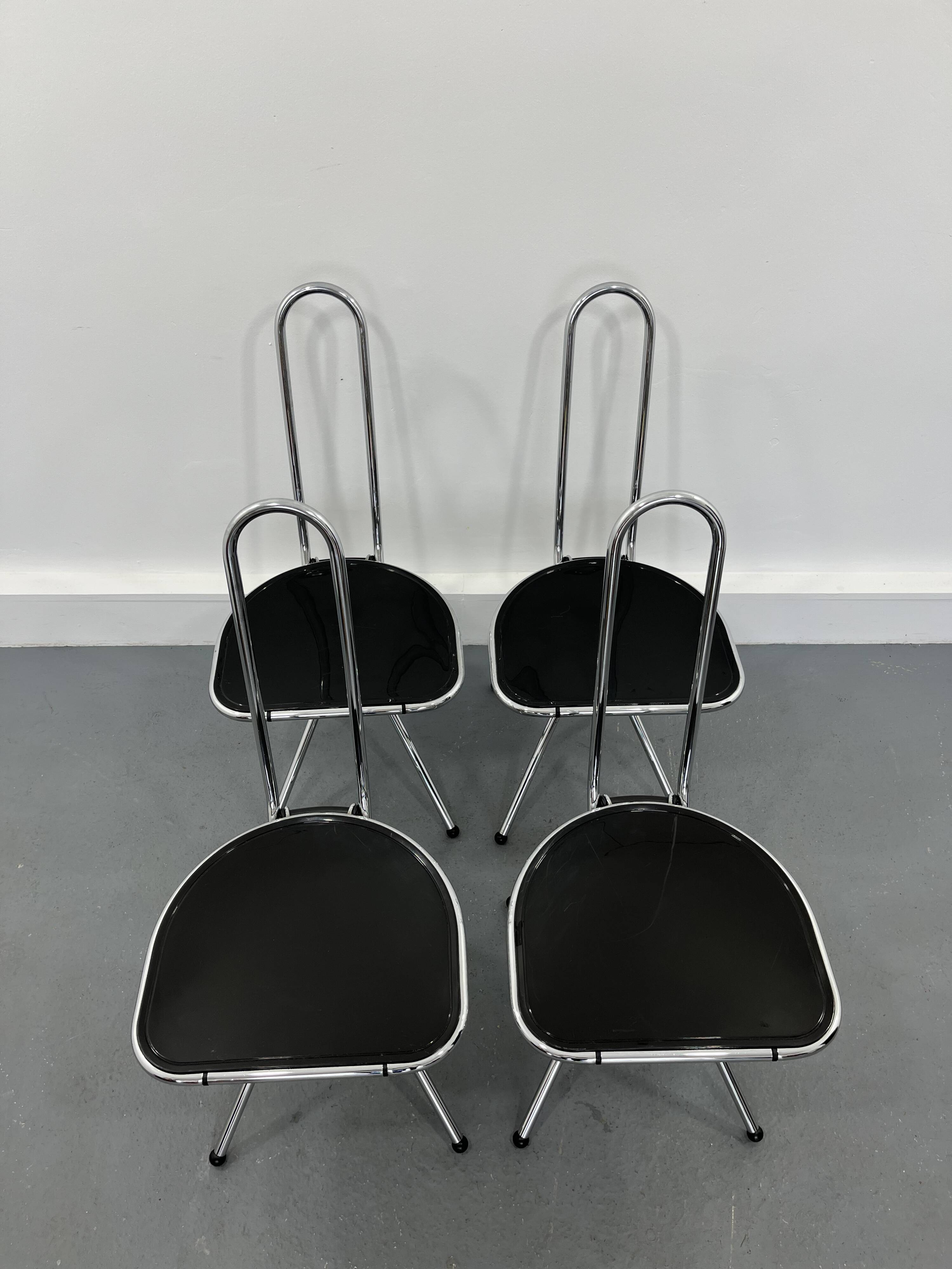 Chairs by Niels Gammelgaard for Ikea, Sweden, 1980s, Set of 4
