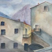 Painting: Watercolor - landscape