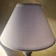 paire de lampes de chevet acier patiné 47x20 elec ok abat jour neuf tres be