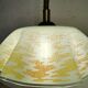 Vintage Sijaj Hrastnik Glass Pendant Lamp Mid Century Modern Lighting