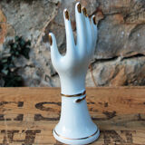 Limoges hand porcelain soliflore vase