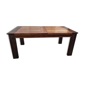 Solid acacia table