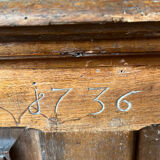 19th century walnut church pulpit