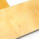 Two 1960s large Aldo Tura shelves made of wood and goatskin in beige