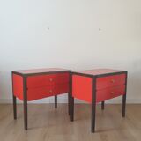 Paire de tables de chevet
