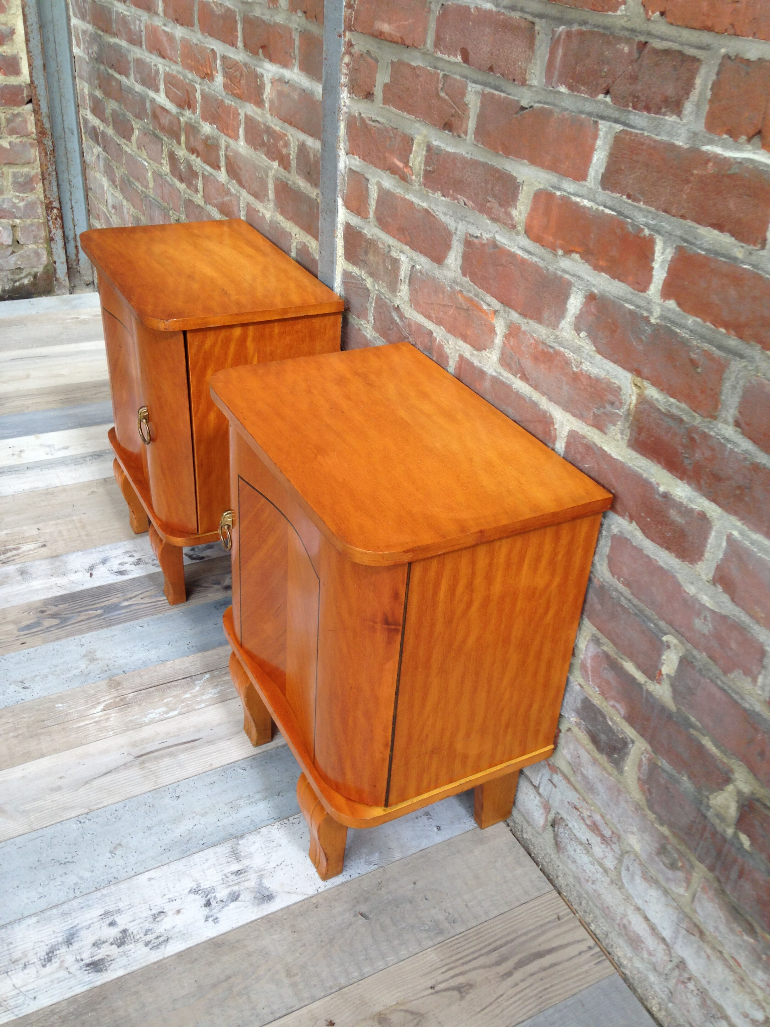 Pair of nightstands in the 1950s