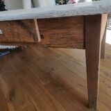 Table de ferme basse