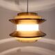 Mid-Century Labelled Trava Ceiling or Pendant Lamp by Carl Thore for Granhaga, Sweden, 1970s