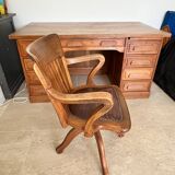 Lot bureau administration + fauteuil assorti