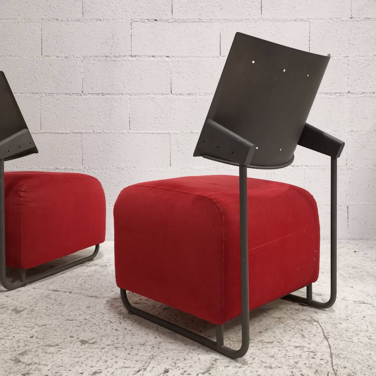 Pair of Oscar armchairs, design Harri Korhonen, Inno edition, 1990