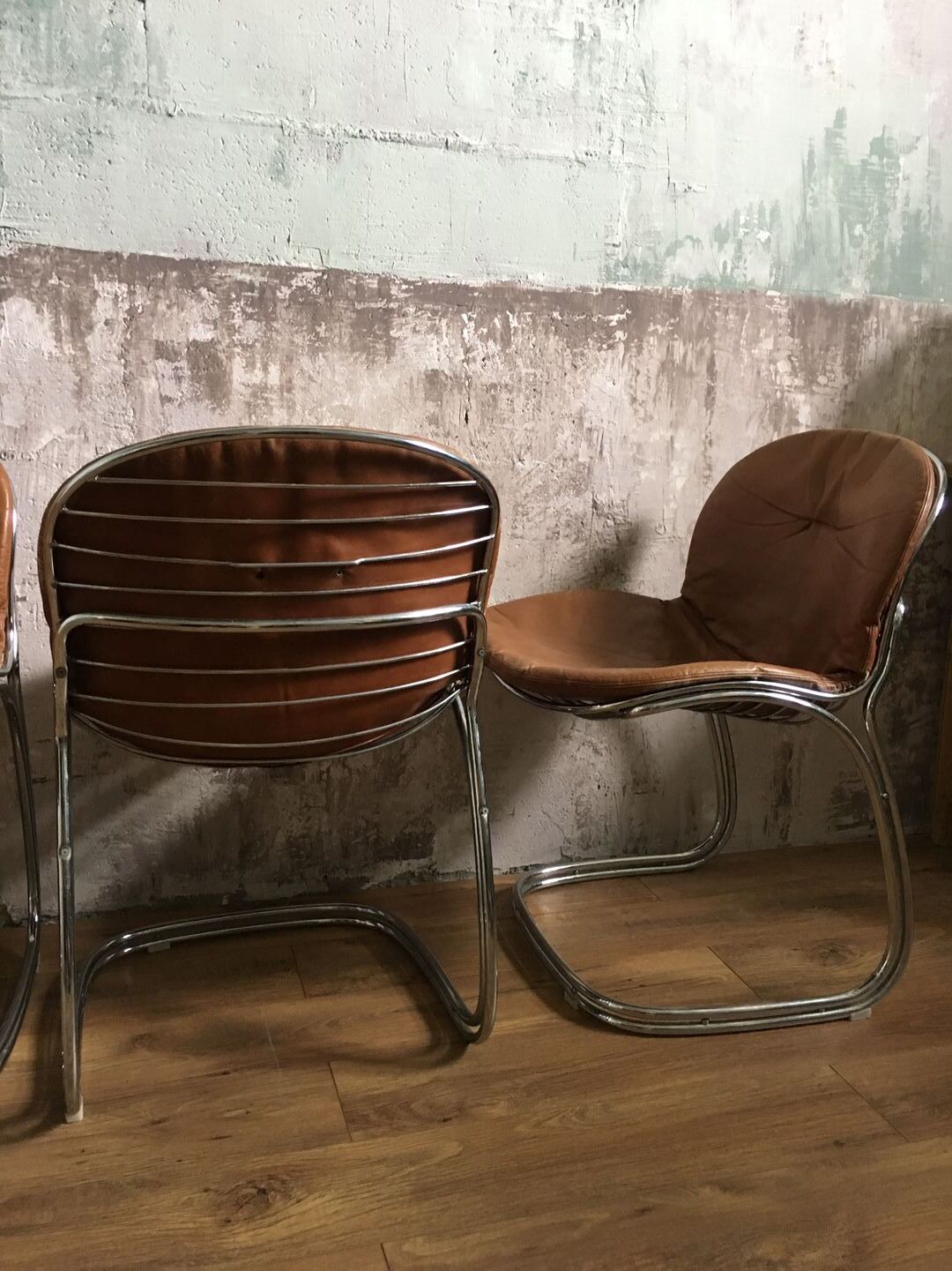 "Sabrina" chairs by Gastone Rinaldi