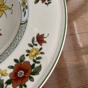 12 deep plates and serving platter Villeroy & Boch Summer Day