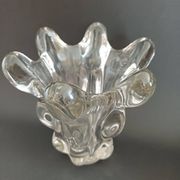 "Giraffe" vase in crystal, 1950