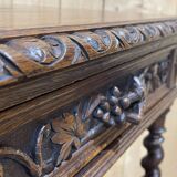 Henry II console in oak early 20th century