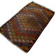 Vintage Turkish Kilim Rug , 77 x 50 cm