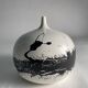 Glazed Ceramic Vase attributed to Emilio Scanavino, Italy, 1970s