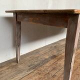 Farm table 19th oak and fir