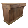 Solid oak store reception counter