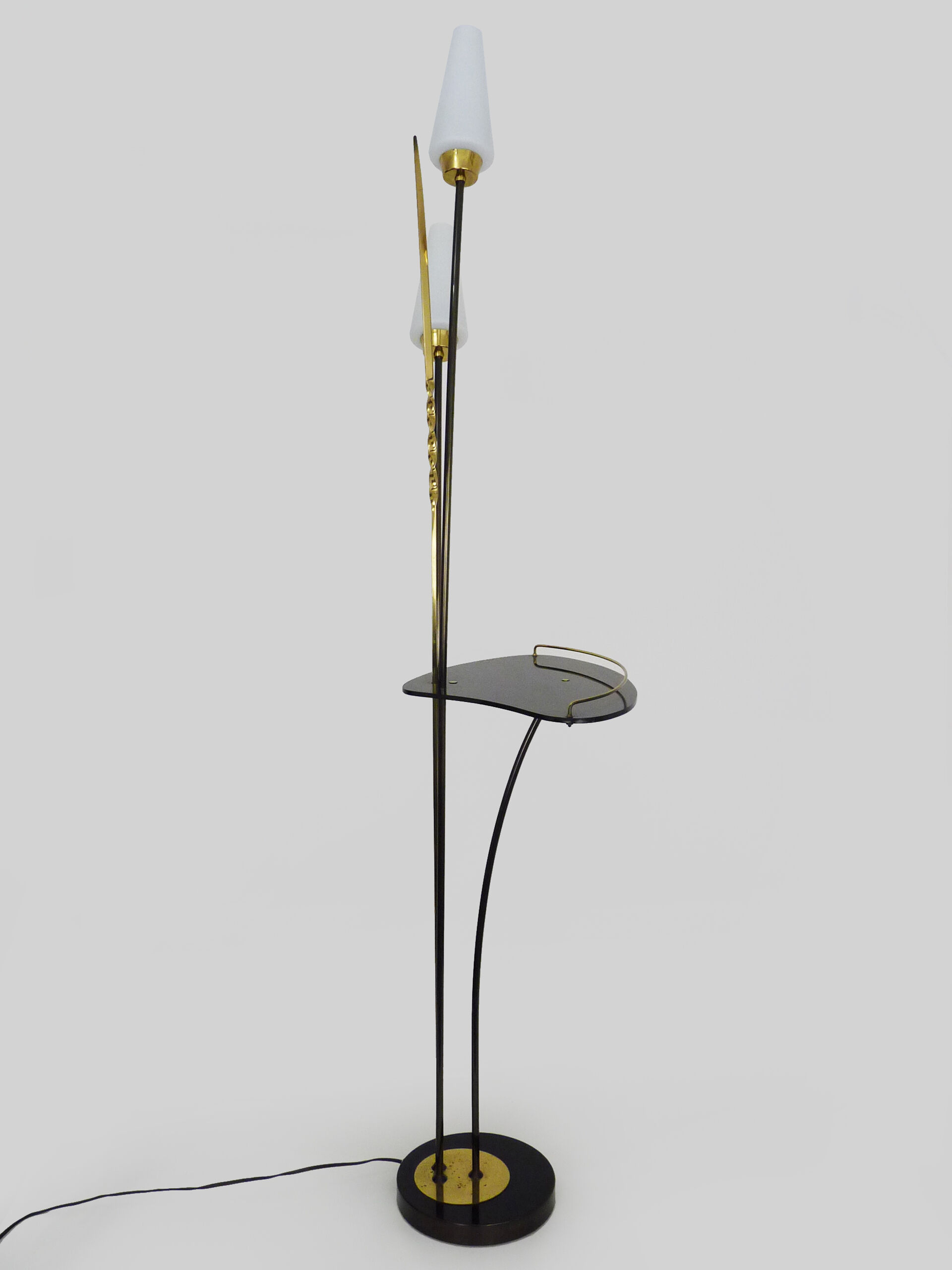 Vintage floor lamp by Arlus, 1950