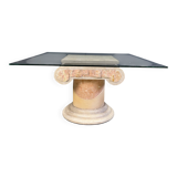 Tesselated column coffee table by Maitland Smith, 1970s