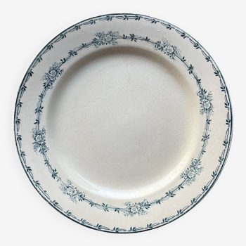 Assiette plate A&C Salins Terre de Fer modèle Sartène