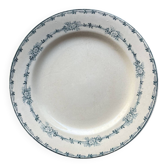 Assiette plate A&C Salins Terre de Fer modèle Sartène