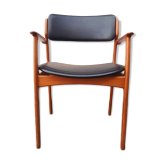 Danish teak armchair model 49 by Erik Buch for OD Møbler, 1960s