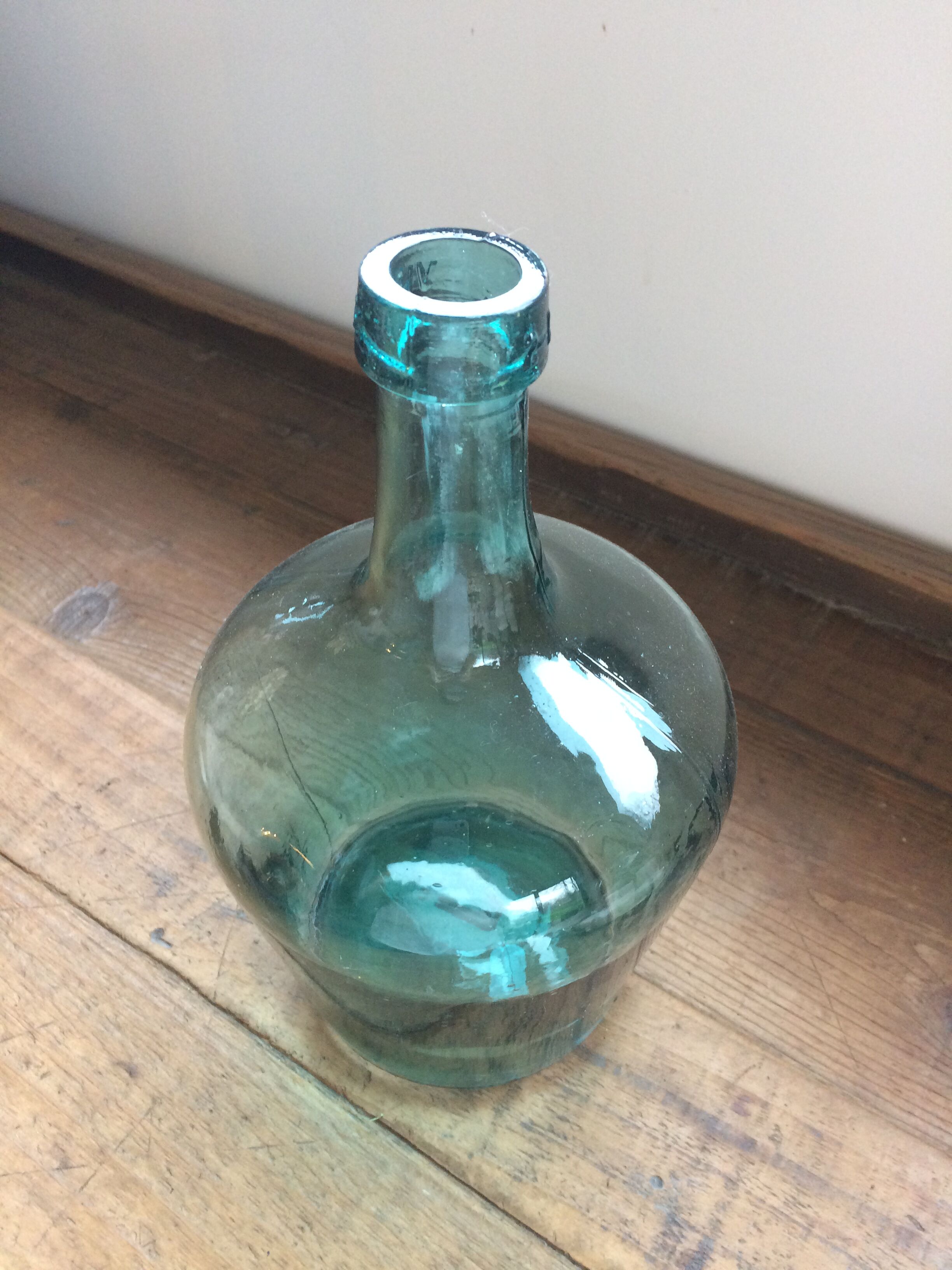 Blue demijohn