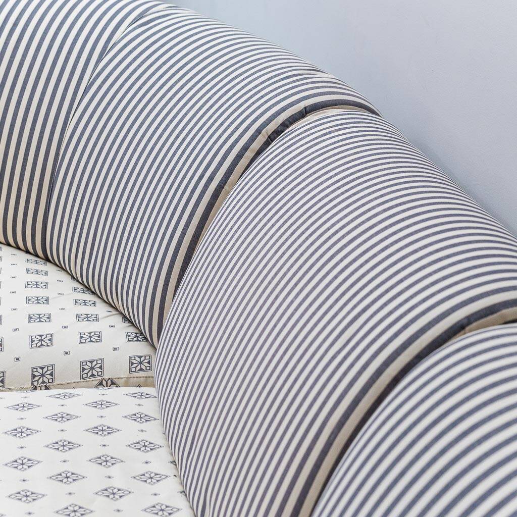 Divano modulare a 4 elementi di busnelli italia anni ’70 vintage modernaria