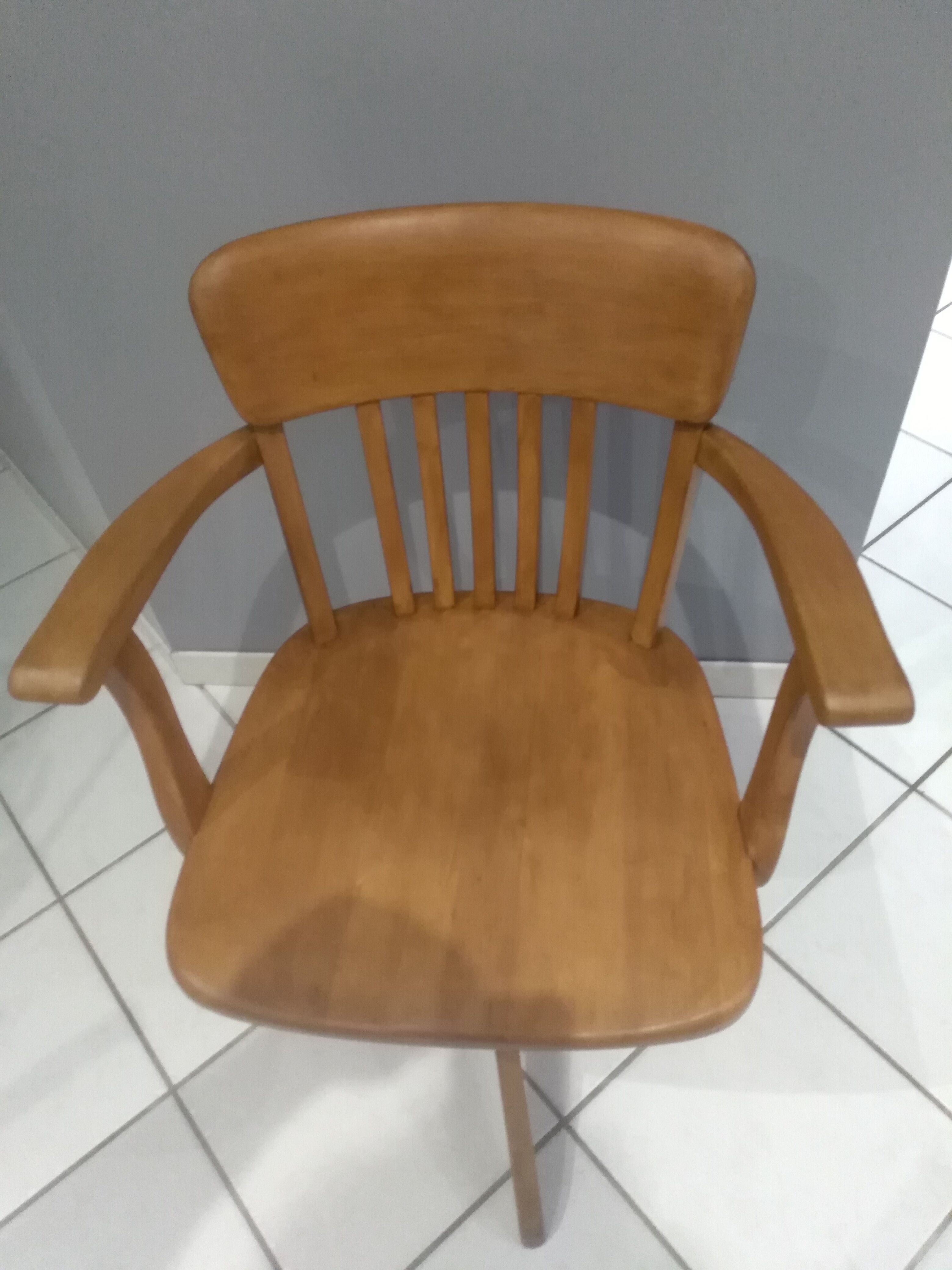 Fauteuil de bureau américain Stoll, 1920