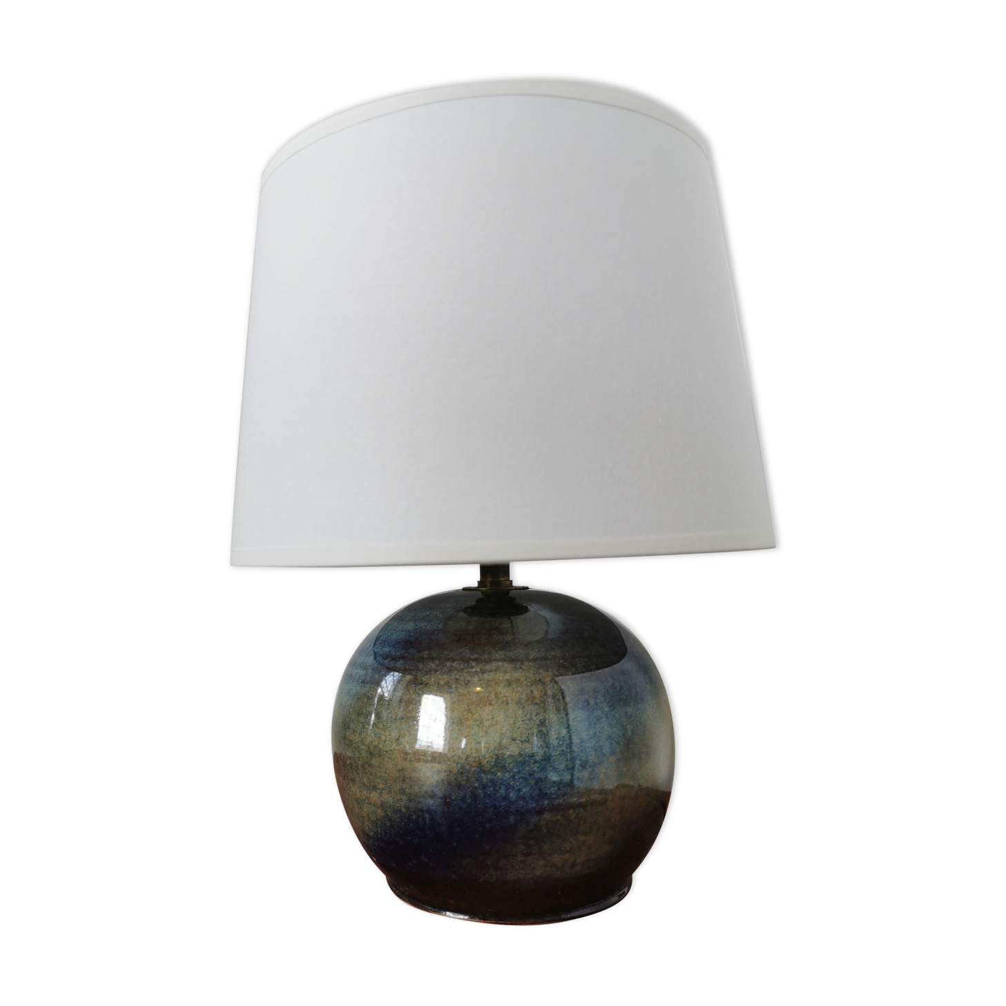 Bedside lamp shape ceramic ball