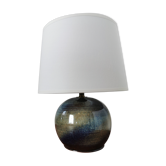 Lampe de chevet forme boule en céramique
