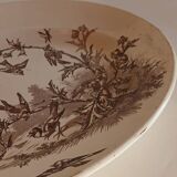 Plat de service en terre de fer