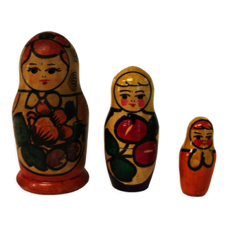 Old traditional matryoshkas.