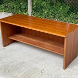Scandinavian wooden shelf 1950 120x45cm