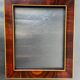 Antique Wooden  Frame intarsia borders 26.5 cm x 22.5  cm