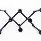 Scandinavian black metal candlestick