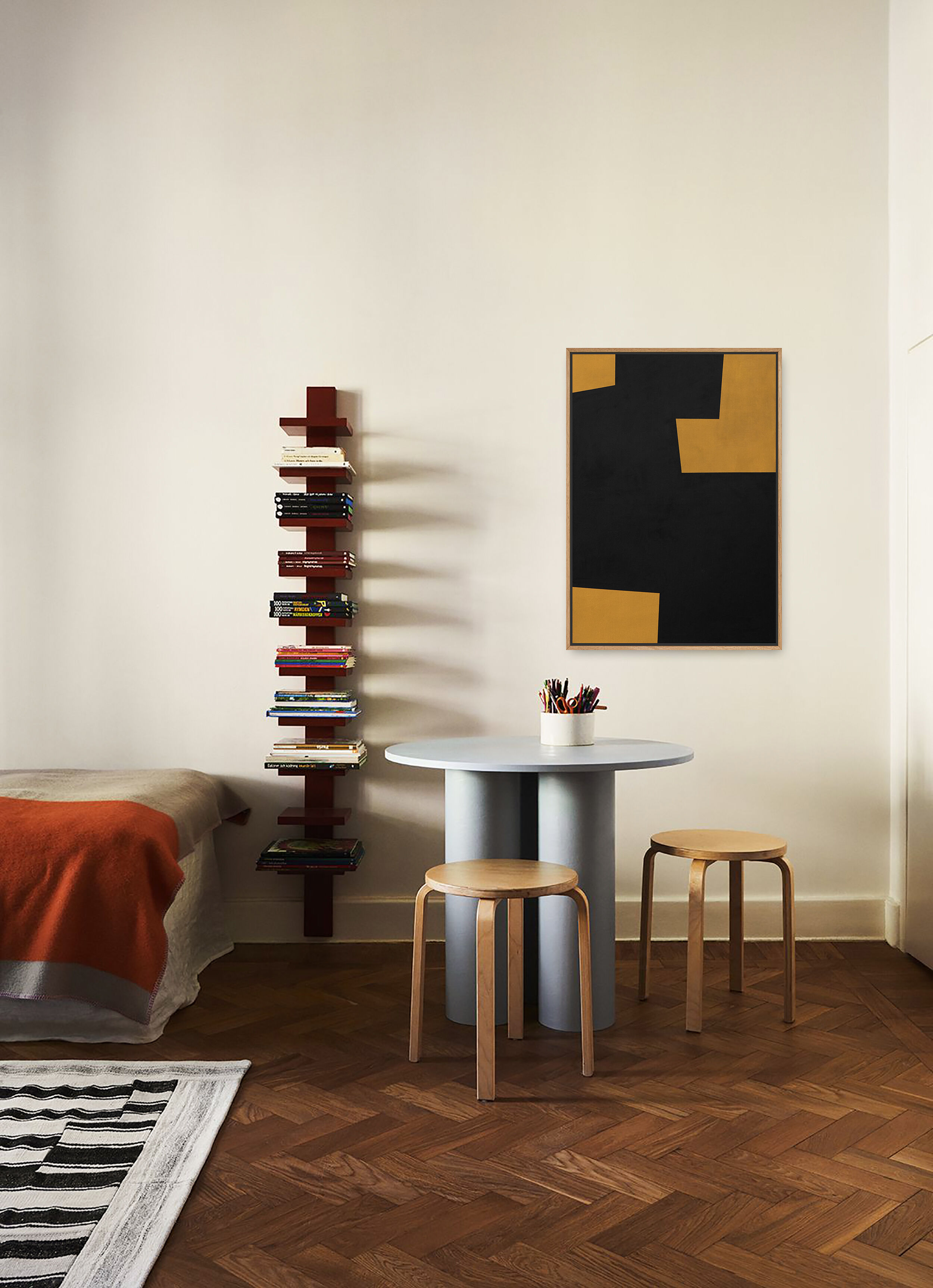 Original abstract painting, B07