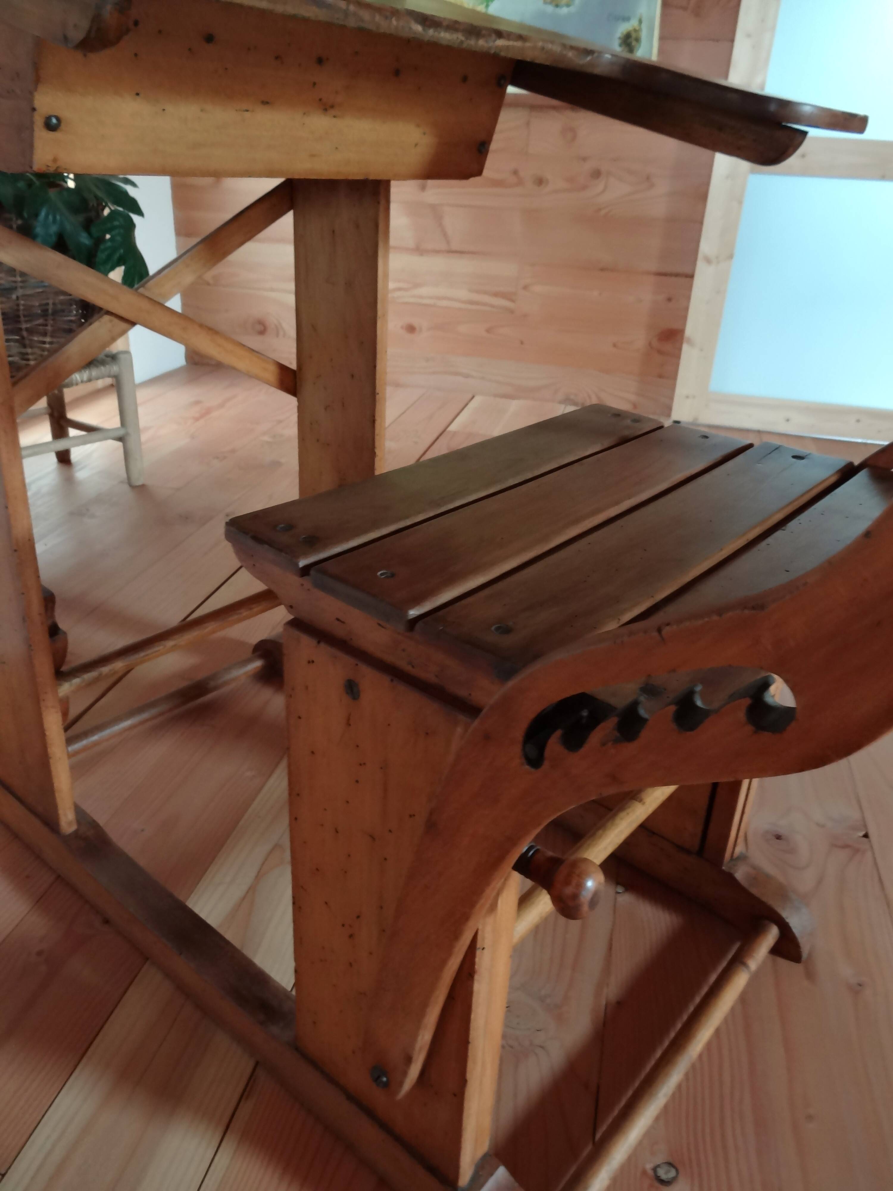 old school desk
