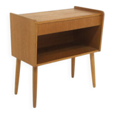 Scandinavian oak bedside table, Sweden, 1960