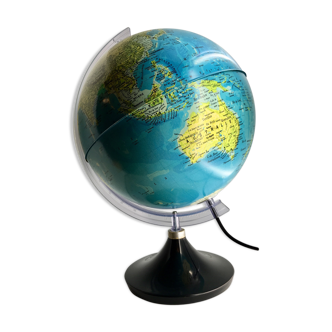 Globe earth light vintage