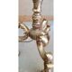 Golden bronze lamppost