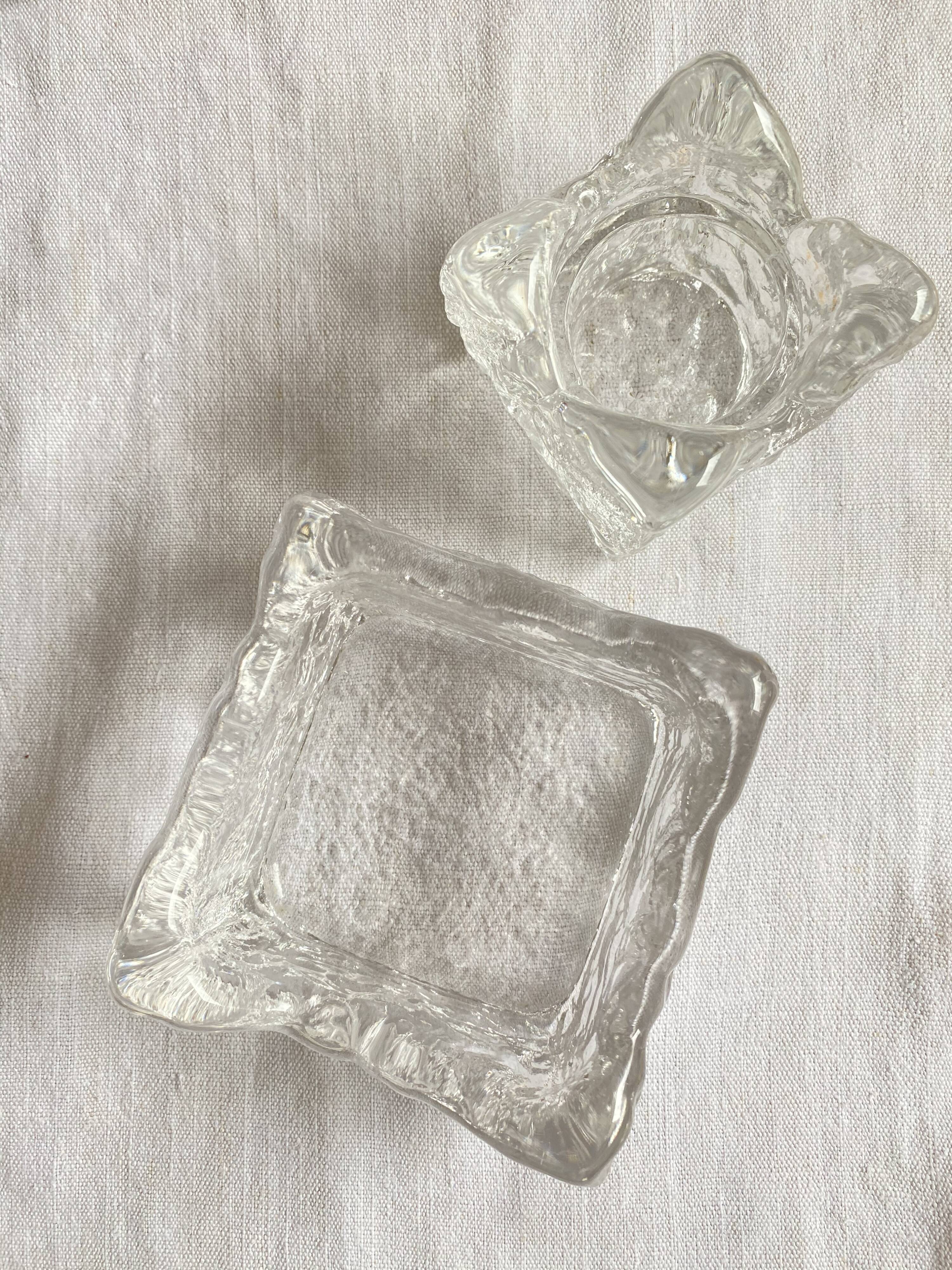 Trinket bowl and candlestick