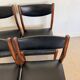 Lot de 4 chaises vintage scandinaves