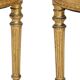 Paire de chaises de style Louis XVI