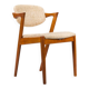 Chaise moderne en teck modèle 42 du milieu du siècle par Kai Kristiansen pour Schou Andersen, années 1960