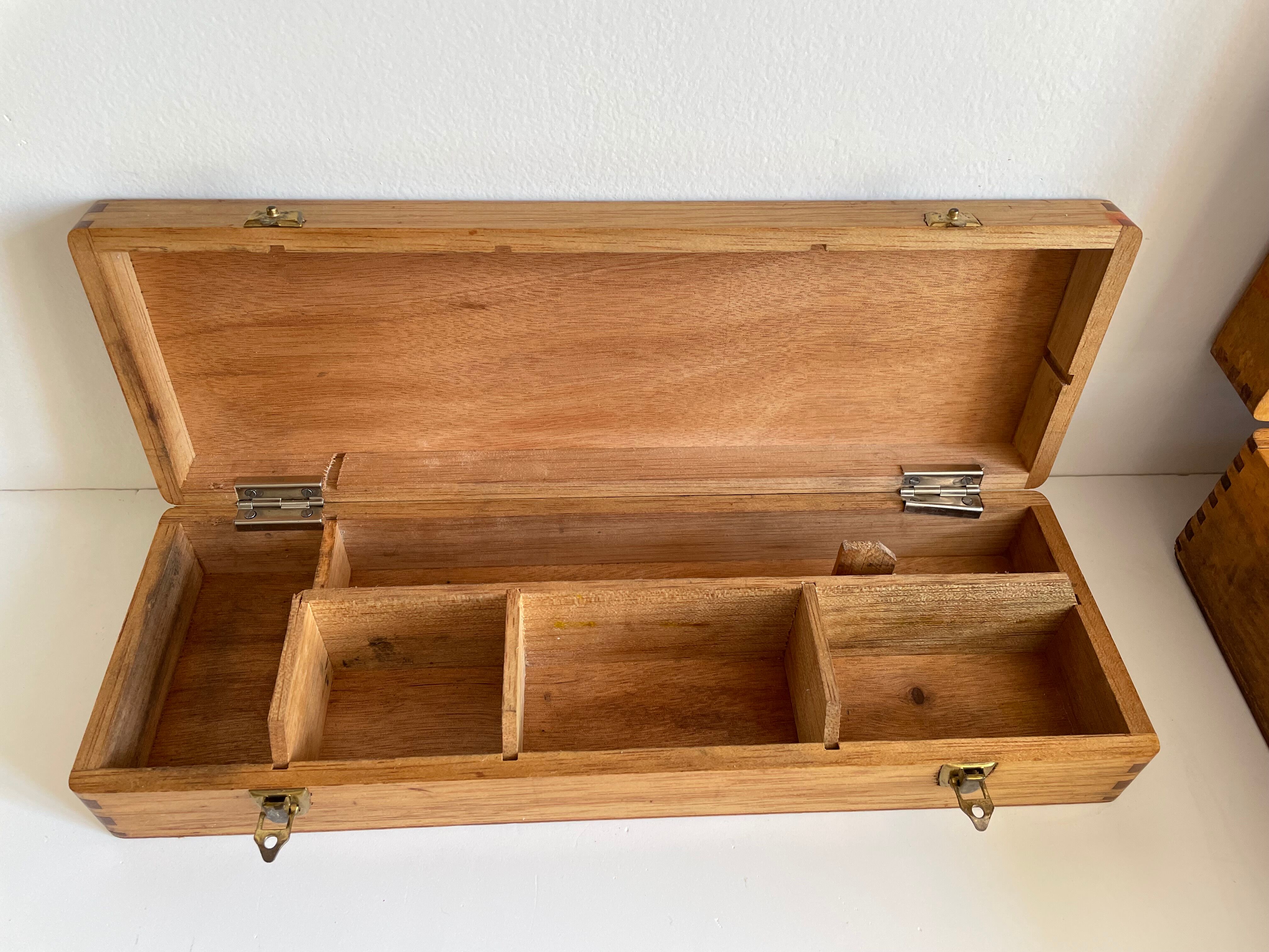 2 boxes in roch wood