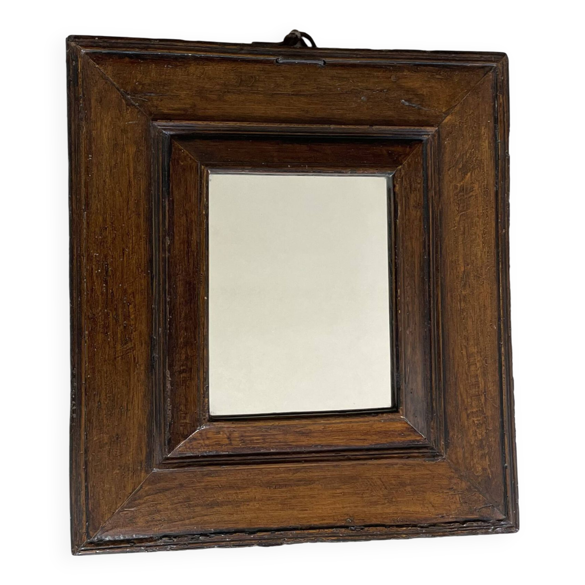 Mirror still old oak